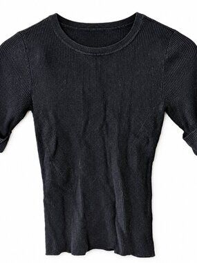 White House Black Market Black Short Sweater XS